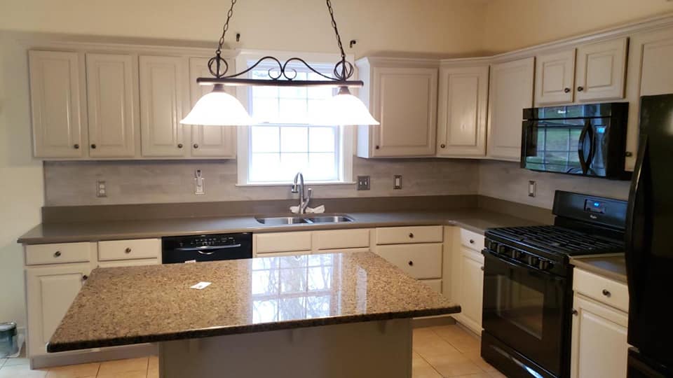 Kitchen Painting - Kitchen Cabinet Painting - Kitchen Remodel Make Over - Keith Reeser Painting LLC